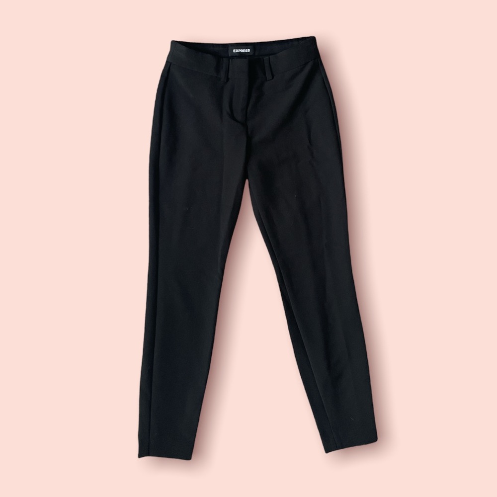 Express Skinny Mid-rise Trousers